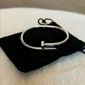 Faux Cartier Nail head bracelet